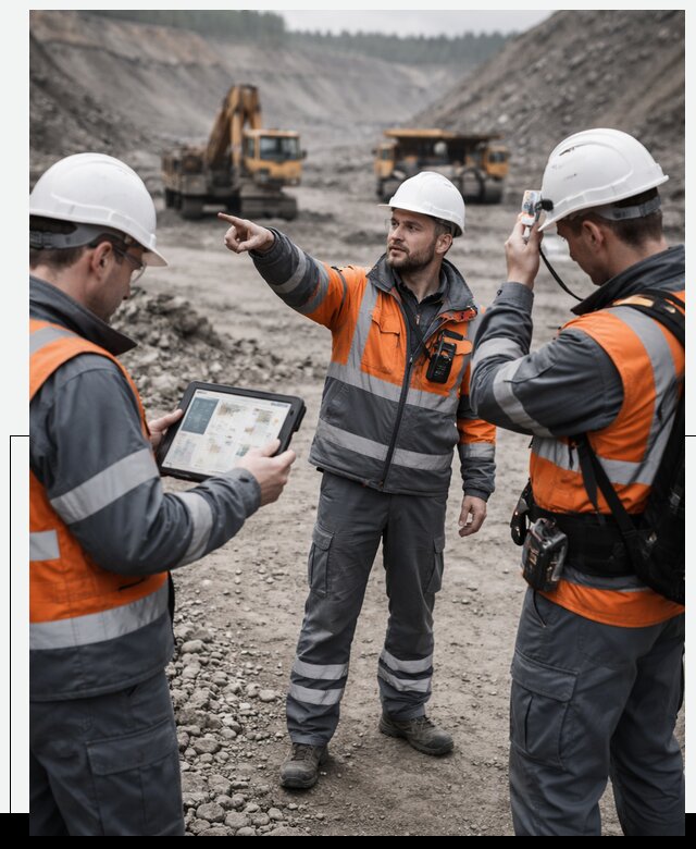 Система контроля персонала для горнодобывающей отрасли в Одинцове