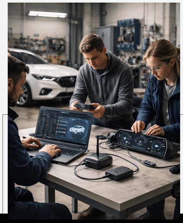 Разработка Connected Car и ПО для автопрома в Одинцове