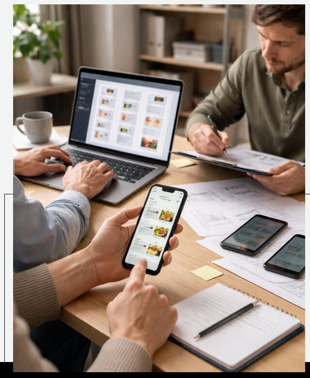 Разработка мобильного приложения торговой сети в Одинцове