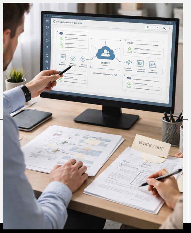 Интеграция с ЕГИСЗ и ЛИС в Одинцове от 155340 р., АвикейДнц