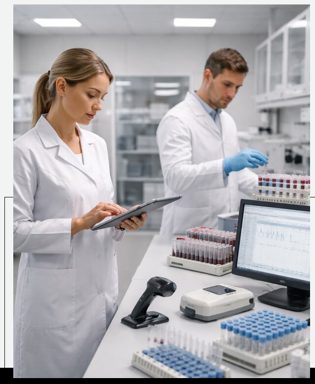 Разработка и внедрение LIMS системы для биотех лабораторий в Одинцове